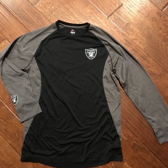 Majestic Other - Men’s Oakland Raiders long sleeve shirt